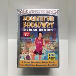 🆕Richard Simmons Sweatin' On Broadway Deluxe Edition Workout Bundle